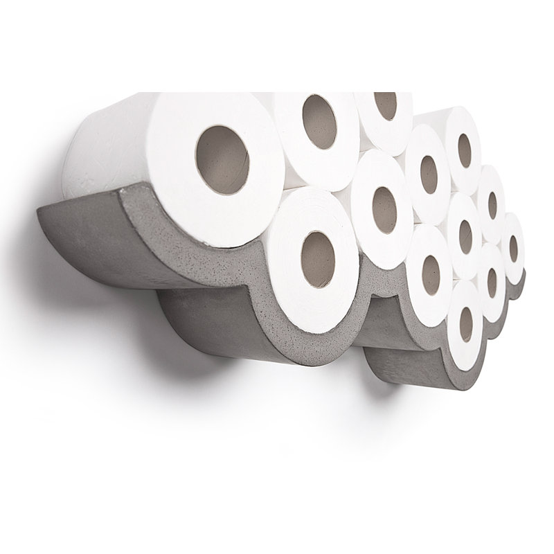 Lyon Beton Cloud Wall Mount Toilet Paper Holder & Reviews